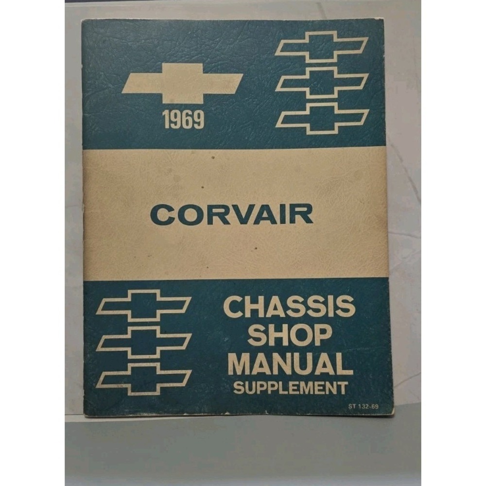 Chevrolet 1969 Corvair Chassis Shop Manual Supplement ST 132-69